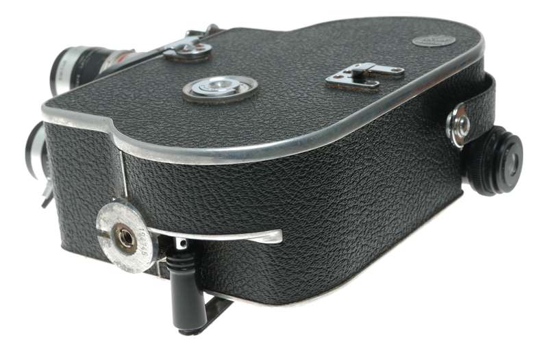 Bolex H8 Reflex 8mm vintage movie camera Kern Macro-Switar RX lenses manual