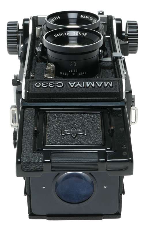 Mamiya C330 Pro f Blue Dot TLR film camera Sekor 1:2.8 f=80mm in box