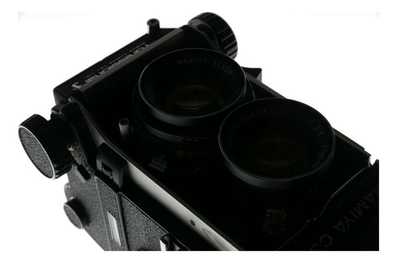 Mamiya C330 Pro f Blue Dot TLR film camera Sekor 1:2.8 f=80mm in box