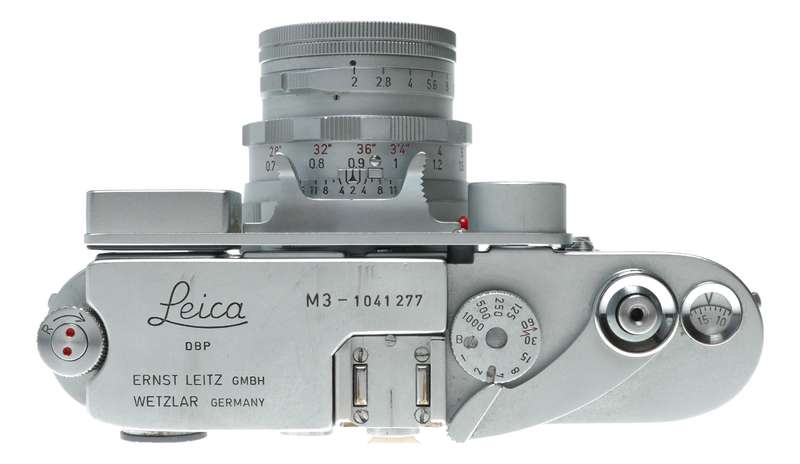 Leica M3 35mm film RF Summicron 2/50 Summaron 2.8/35 Elmarit accessories in box