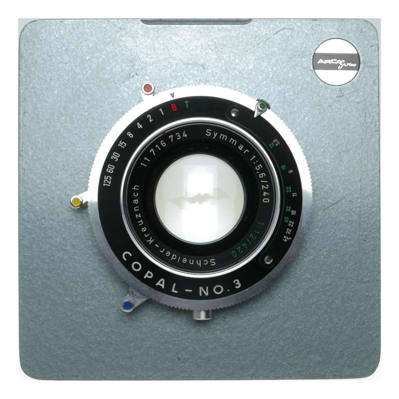 Schneider Symmar 1:5.6/240 1:12/420 dual range convertible lens Arca-Swiss board
