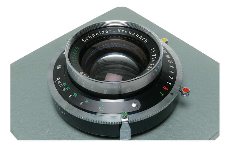 Schneider Symmar 1:5.6/240 1:12/420 dual range convertible lens Arca-Swiss board