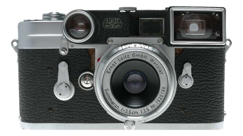 Leica M3 35mm film RF Summaron 3.5/3.5 Elmar 2.8/5cm 1.4/9cm Hektor 13.5cm