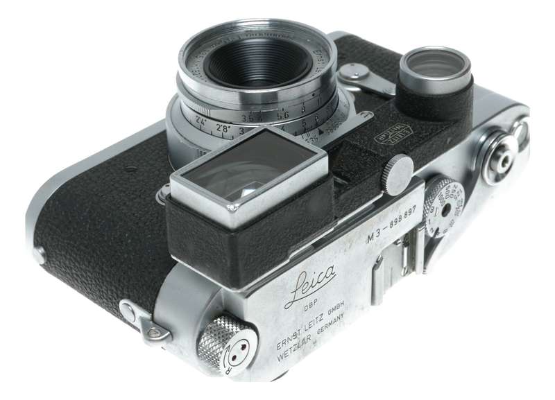 Leica M3 35mm film RF Summaron 3.5/3.5 Elmar 2.8/5cm 1.4/9cm Hektor 13.5cm