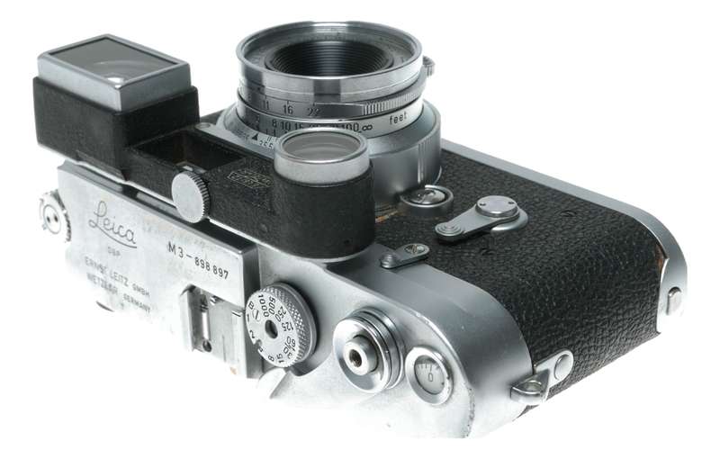 Leica M3 35mm film RF Summaron 3.5/3.5 Elmar 2.8/5cm 1.4/9cm Hektor 13.5cm