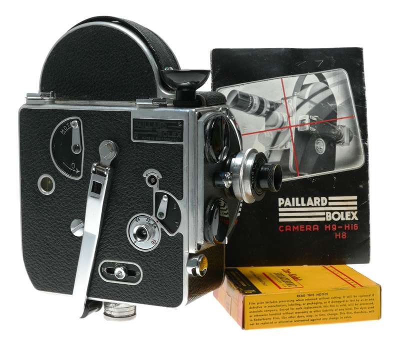 Paillard Bolex H16 film movie camera Taylor Hobson Cooke Anastigmat 1in f/2.7