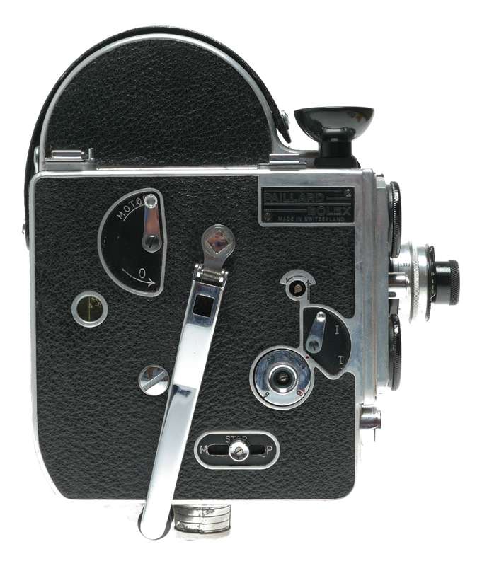 Paillard Bolex H16 film movie camera Taylor Hobson Cooke Anastigmat 1in f/2.7