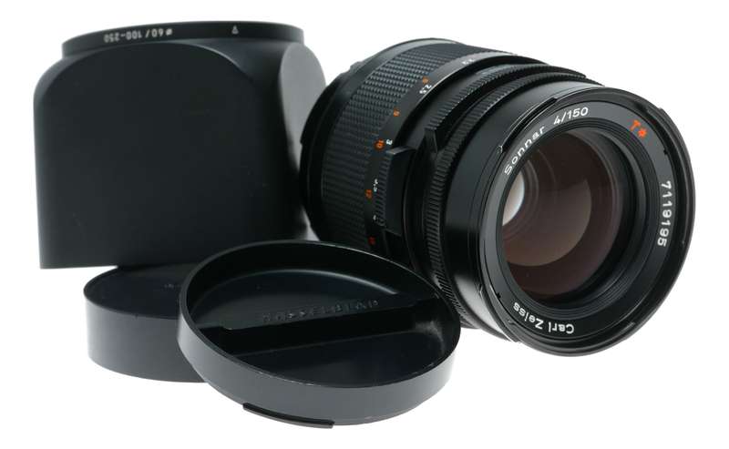 Hasselblad Zeiss Sonnar 4/150 T camera lens shade hood 60/100-250