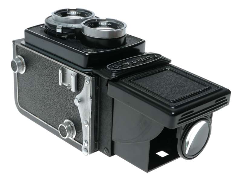 Fujita-C rare 6x6 TLR film camera Fujitar 1:3.5 f=75mm