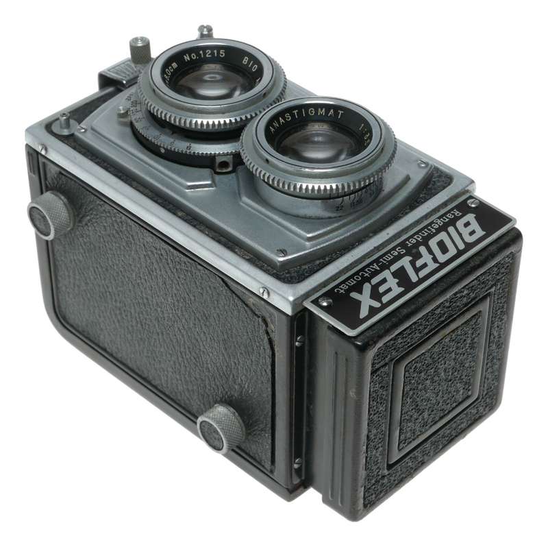 Tokiwa Bioflex Rangefinder Semi-Automat 6x6 camera Bio Anastigmat 1:3.5 f=8.0cm