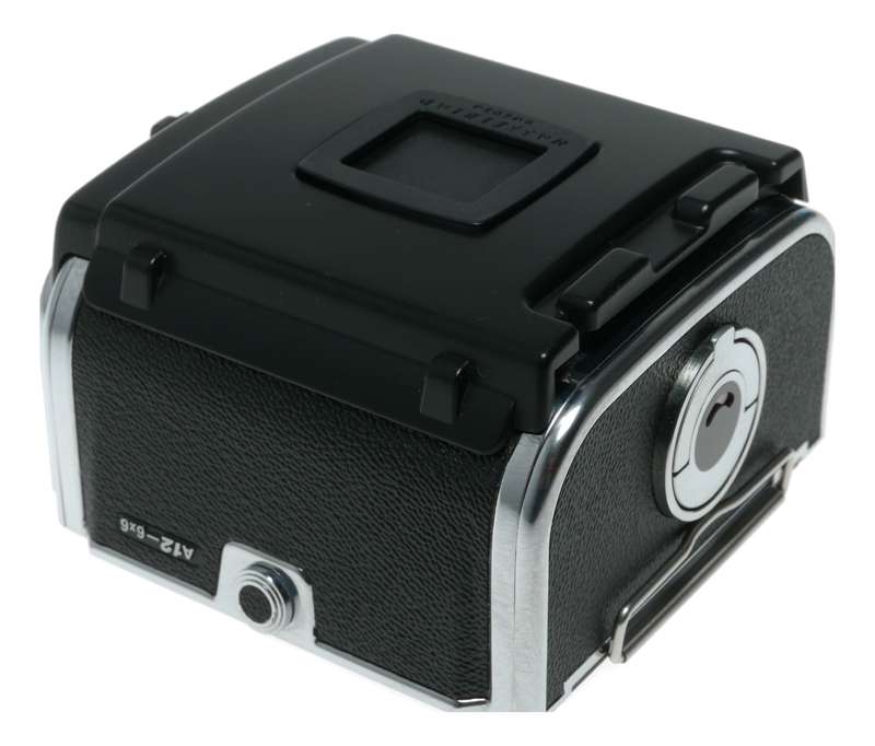 Hasselblad A12 6x6 Chrome camera back A-type 120 roll film magazine in box