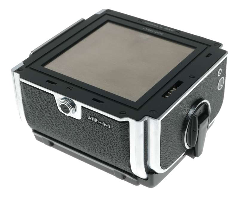 Hasselblad A12 6x6 Chrome camera back A-type 120 roll film magazine in box