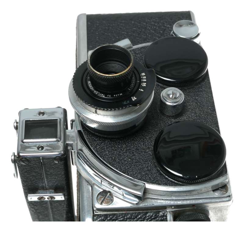 Paillard Bolex H16 film movie camera Taylor Hobson Cooke Anastigmat 1in f/2.7