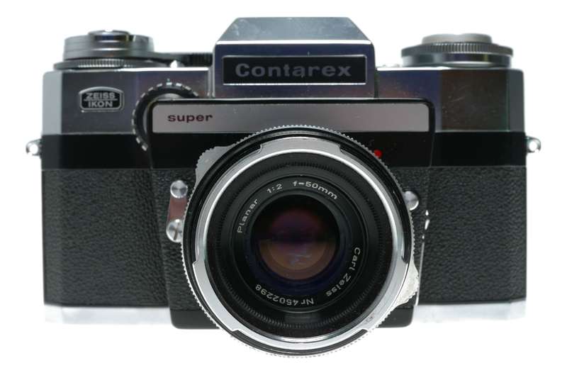 Zeiss Ikon Contarex Super 35mm film SLR camera Planar 1:2/50 needs repair