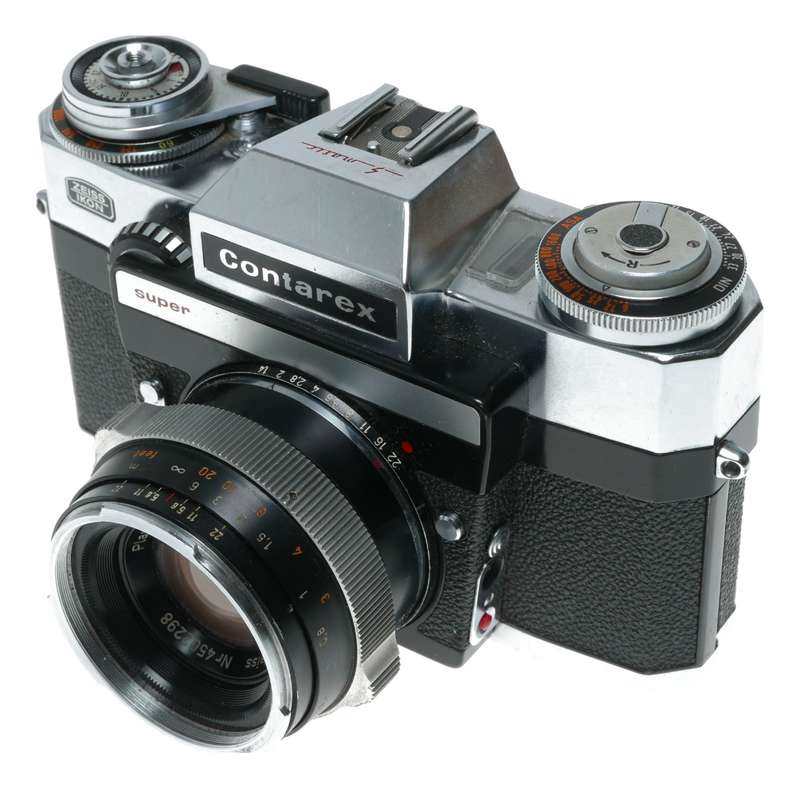 Zeiss Ikon Contarex Super 35mm film SLR camera Planar 1:2/50 needs repair