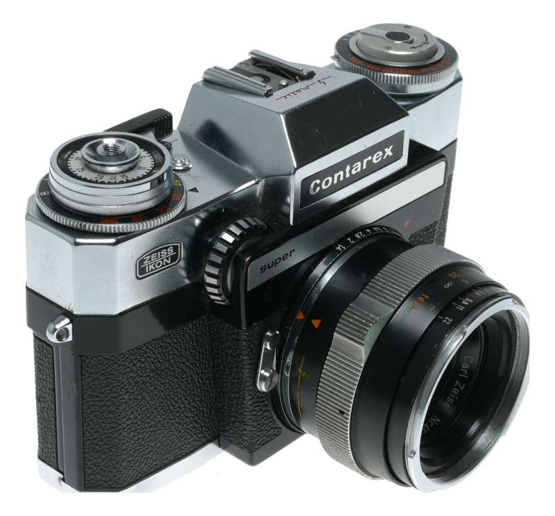 Zeiss Ikon Contarex Super 35mm film SLR camera Planar 1:2/50 needs repair