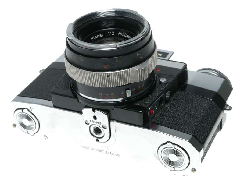 Zeiss Ikon Contarex Super 35mm film SLR camera Planar 1:2/50 needs repair