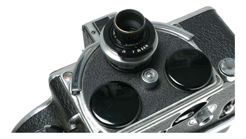 Paillard Bolex H16 film movie camera Taylor Hobson Cooke Anastigmat 1in f/2.7