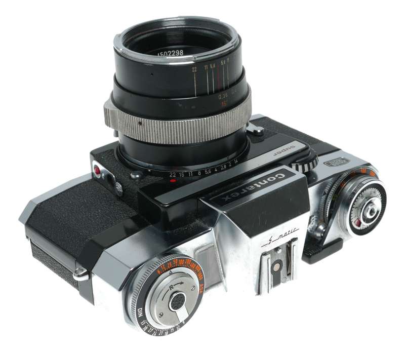 Zeiss Ikon Contarex Super 35mm film SLR camera Planar 1:2/50 needs repair