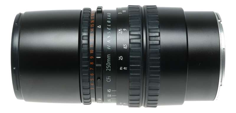 Hasselblad Cfi Zeiss Sonnar 5.6/250 T camera lens shade hood 60/100-250