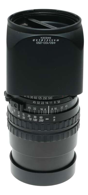 Hasselblad Cfi Zeiss Sonnar 5.6/250 T camera lens shade hood 60/100-250