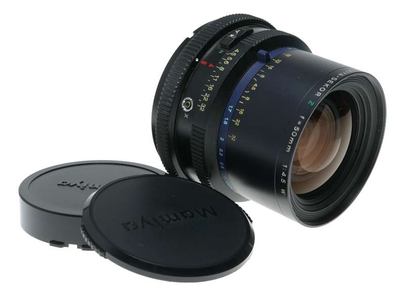 Mamiya Sekor Z f=50mm 1:4.5 W camera lens for RZ67 Pro II