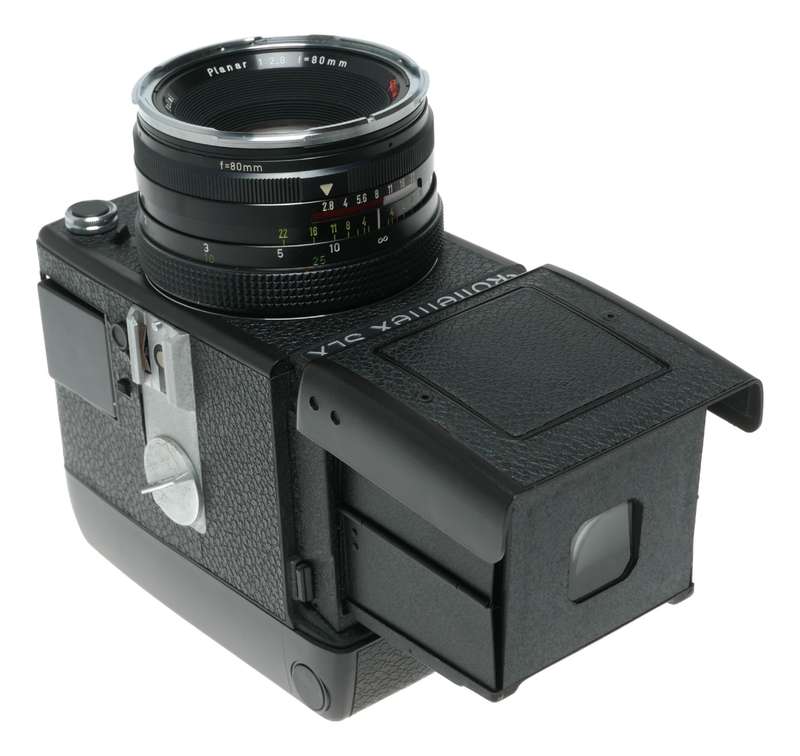 Rolleiflex SLX 6x6 120 roll film camera Planar 1:2.8 f=80mm Rollei-HFT lens