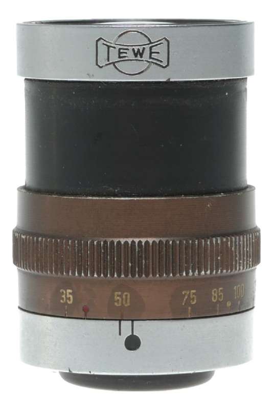 TEWE 35-200mm zoom focus shoe-mounted viewfinder with distance-finding