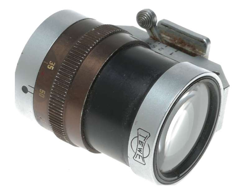 TEWE 35-200mm zoom focus shoe-mounted viewfinder with distance-finding