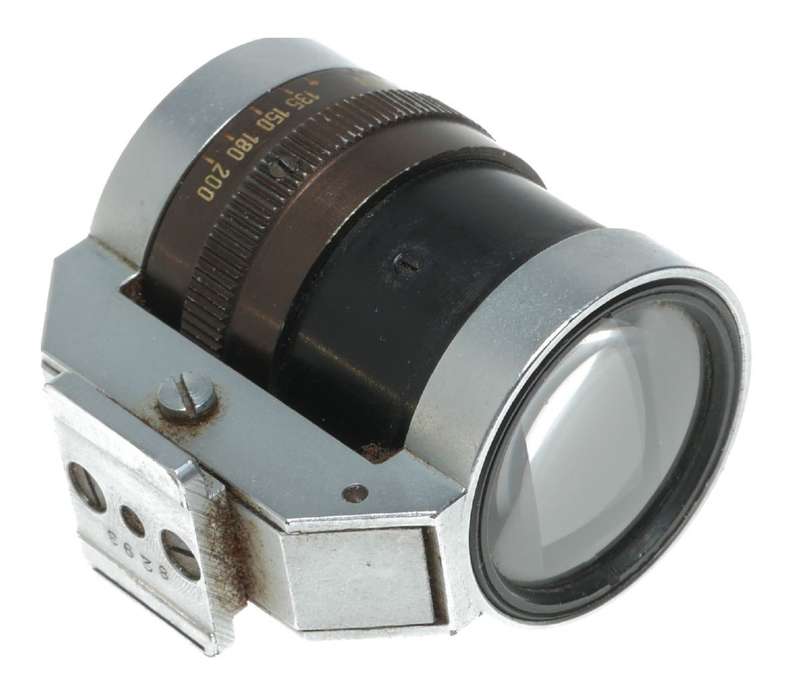 TEWE 35-200mm zoom focus shoe-mounted viewfinder with distance-finding