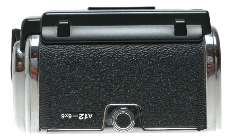 Hasselblad A12-6x6 chrome A-type camera back 120 roll film magazine