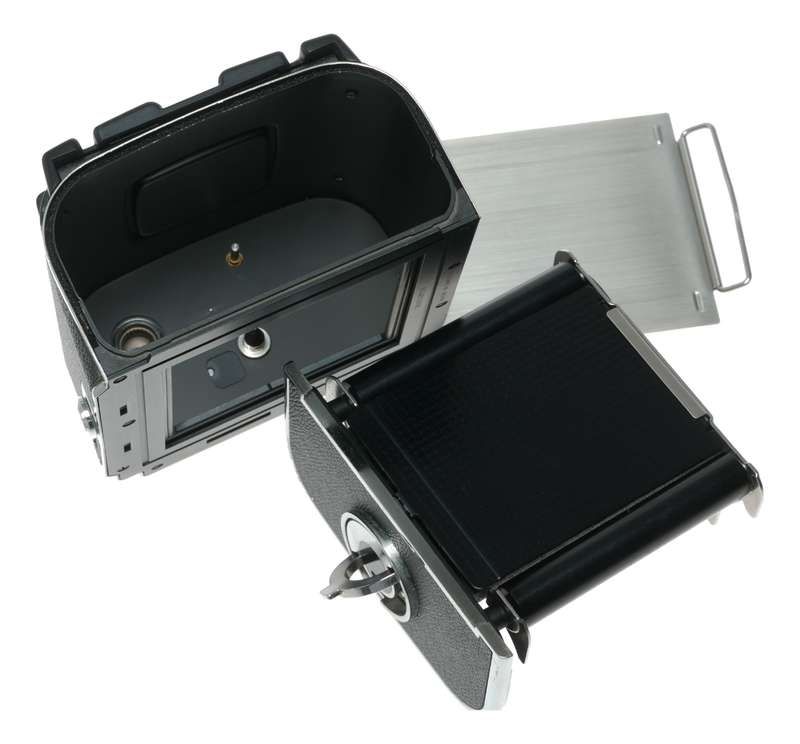 Hasselblad A12-6x6 chrome A-type camera back 120 roll film magazine
