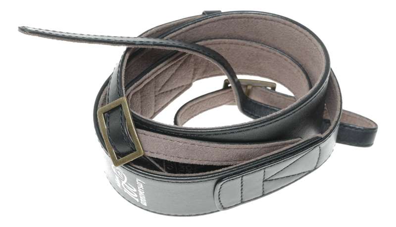 Nikon 100th Anniversary black leather commemorative SLR camera strap rare