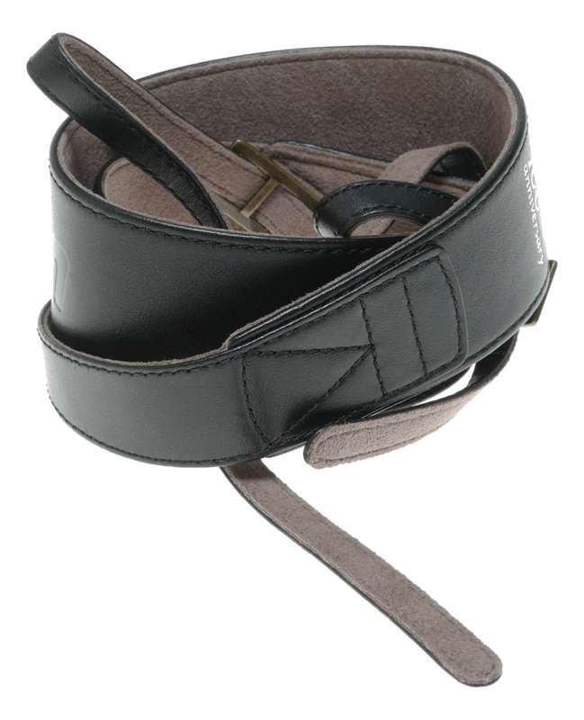 Nikon 100th Anniversary black leather commemorative SLR camera strap rare