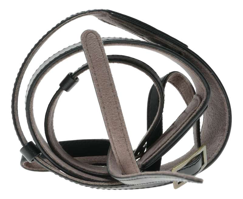 Nikon 100th Anniversary black leather commemorative SLR camera strap rare