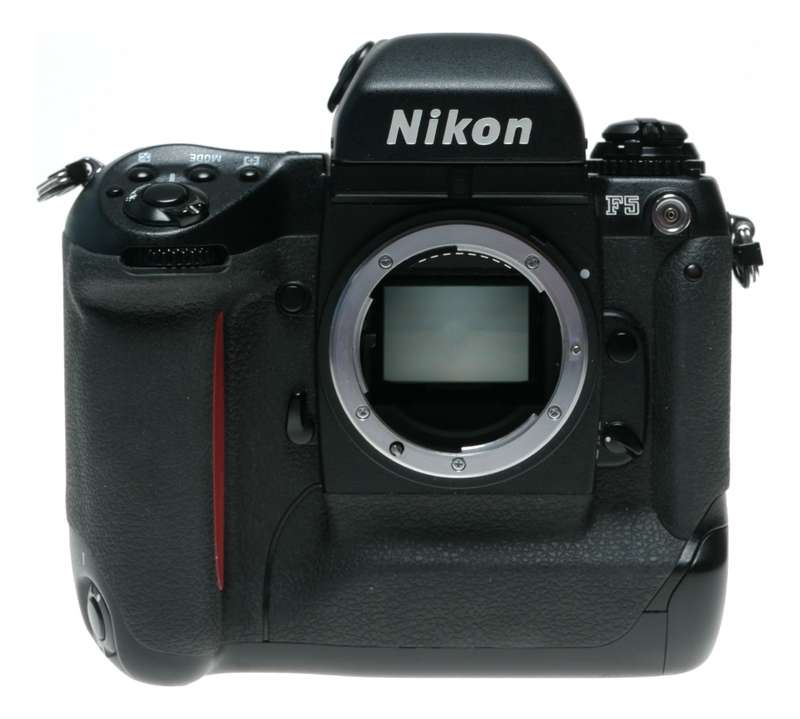 Nikon F5 professional 35mm film SLR camera body strap