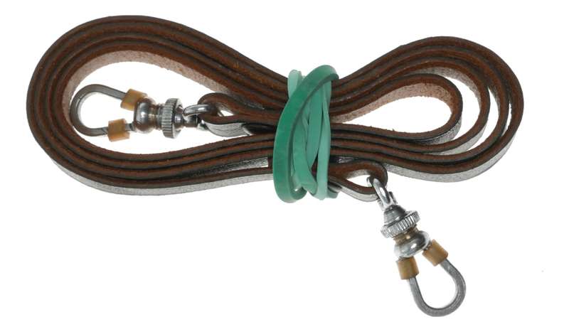 Leica III brown leather neck shoulder strap for 35mm film rangefinder camera