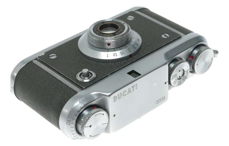 Ducati Simplex OR6404.1 18x24 format half-frame film camera Etar 1:3.5 f=35mm Italy