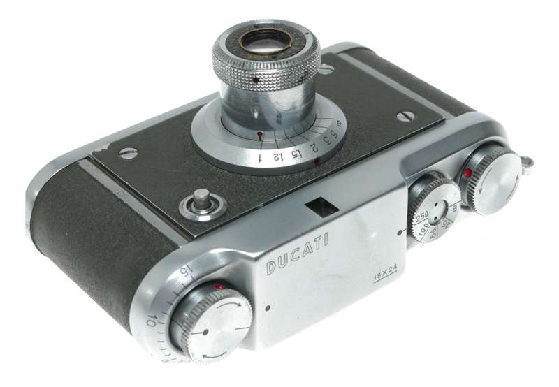 Ducati Simplex OR6404.1 18x24 format half-frame film camera Etar 1:3.5 f=35mm Italy