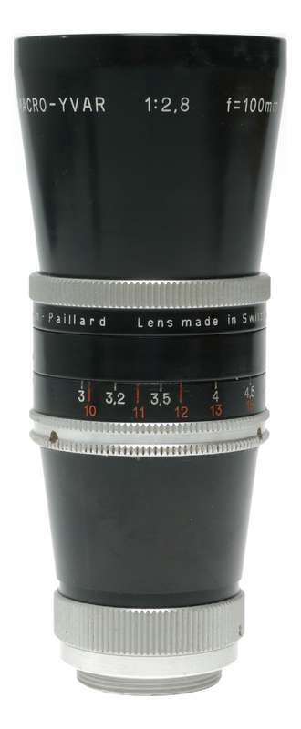 Kern Macro-Yvar 1:2.8 f=100mm Bolex H16 movie camera fast lens excellent rare