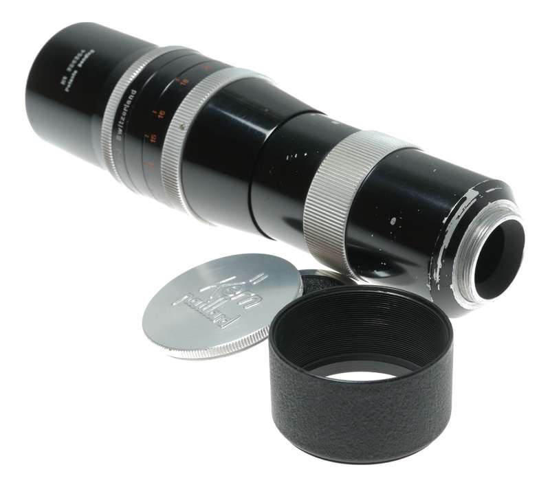 Yvar 1:4 f=150mm Bolex H16 movie camera c-mount telephoto lens