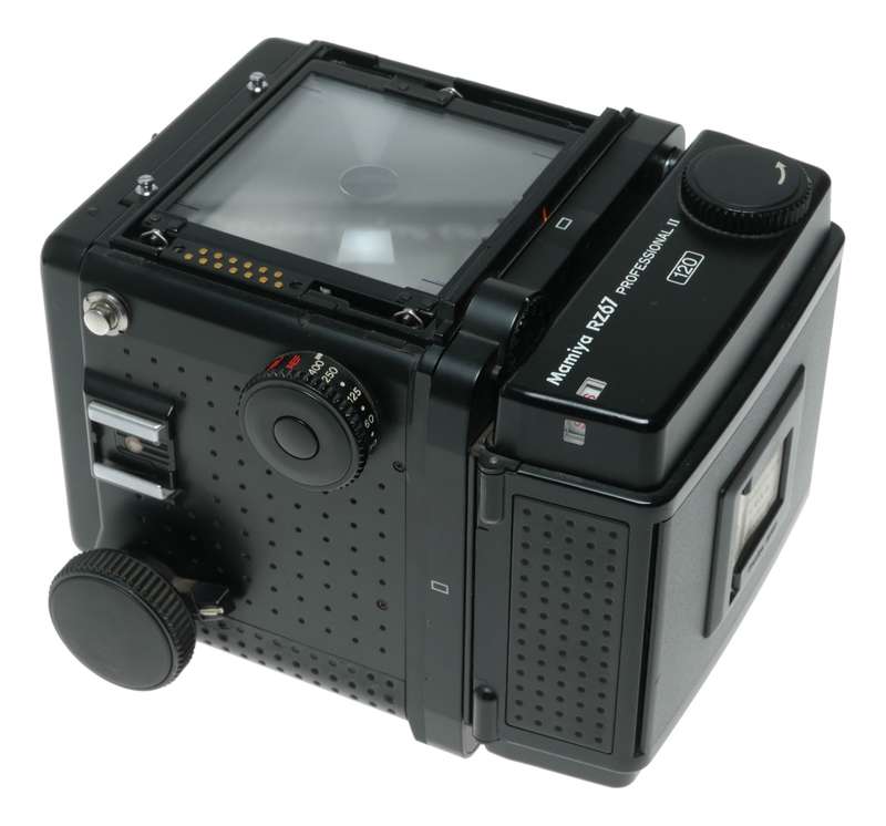 Mamiya RZ67 Pro II camera Pack 120 film back Sekor Z f=110mm 1:2.8 W in box