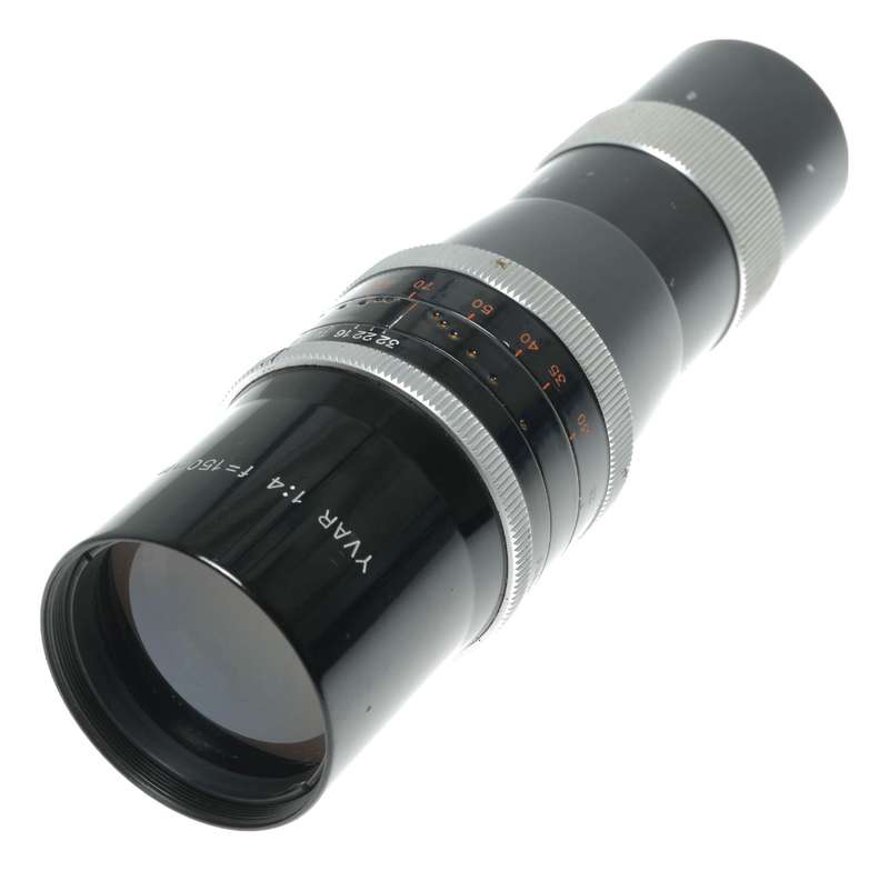 Yvar 1:4 f=150mm Bolex H16 movie camera c-mount telephoto lens