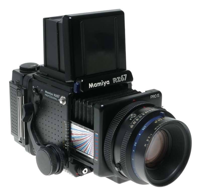 Mamiya RZ67 Pro II camera Pack 120 film back Sekor Z f=110mm 1:2.8 W in box