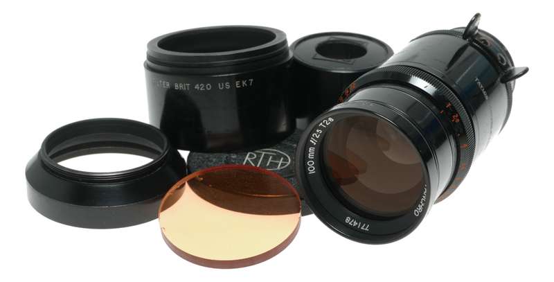 Cooke Deep Field Panchro 100mm SER II f.2.5 T2.8 Arriflex camera lens RARE