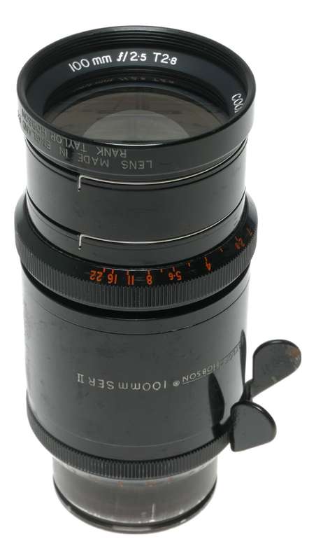 Cooke Deep Field Panchro 100mm SER II f.2.5 T2.8 Arriflex camera lens RARE