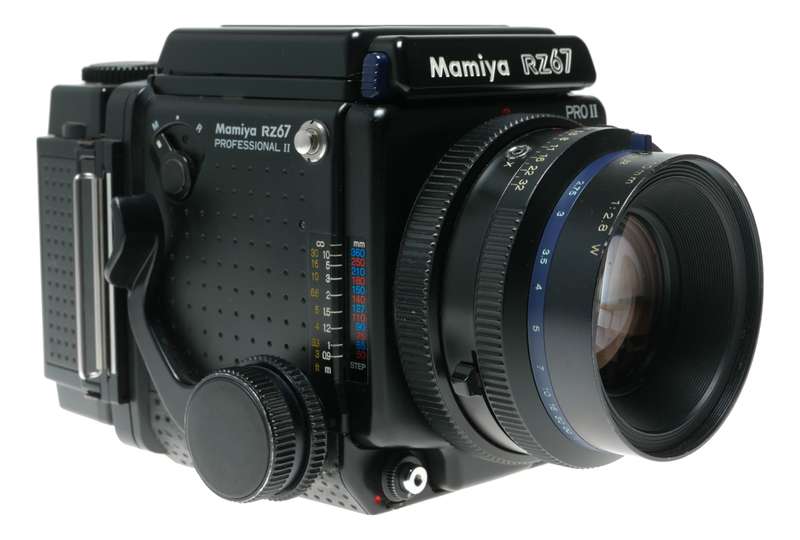 Mamiya RZ67 Pro II camera Pack 120 film back Sekor Z f=110mm 1:2.8 W in box