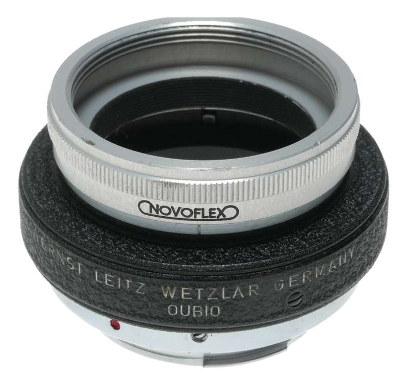 Ernst Leitz Wetzlar OUBIO for Visoflex II III lenses Novoflex LEICO adapter