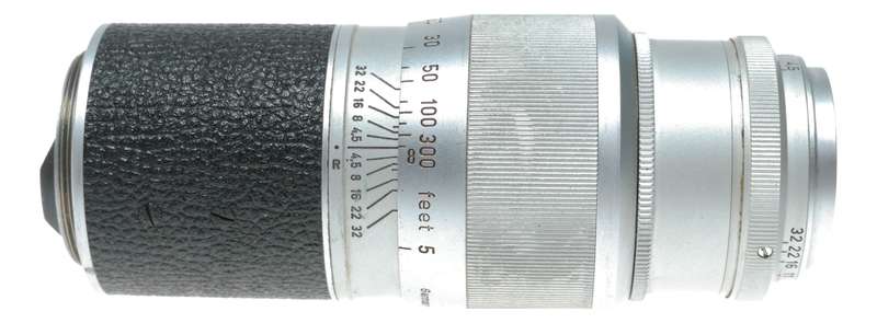 Ernst Leitz Wetzlar Hektor f=13.5cm 1:4.5 M39 Leica camera lens