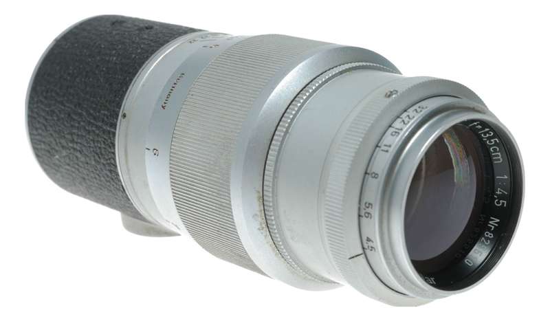Ernst Leitz Wetzlar Hektor f=13.5cm 1:4.5 M39 Leica camera lens
